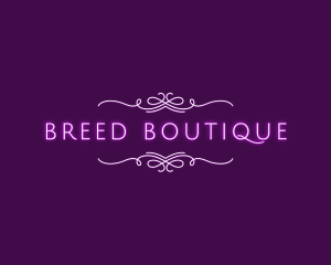 Luxury Fashion Boutique  logo design