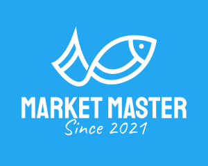 Fish Seafood Market  logo design