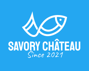 Fish Seafood Market  logo design