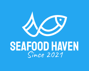 Fish Seafood Market  logo design