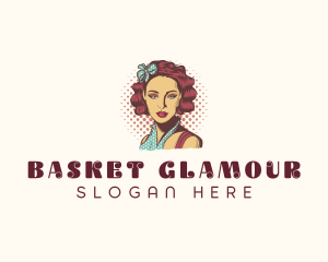 Pinup Girl Glamour logo design