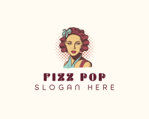 Pinup Girl Glamour logo design