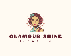 Pinup Girl Glamour logo design