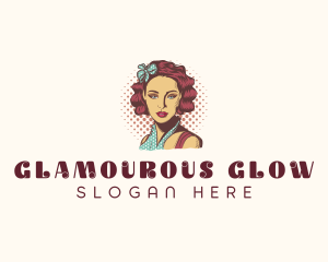 Pinup Girl Glamour logo design