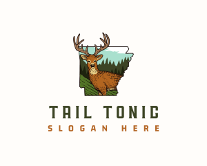 Arkansas White Tailed Deer logo