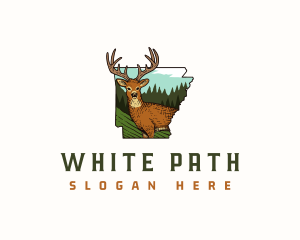 Arkansas White Tailed Deer logo
