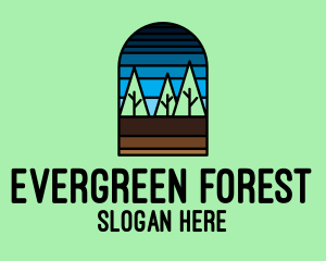 Forest Trees Mosaic  logo