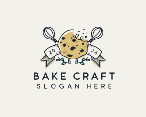 Cookie Whisk Bakeshop logo design