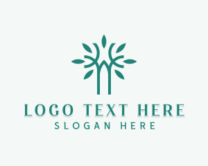 Tree Horticulture Planting logo
