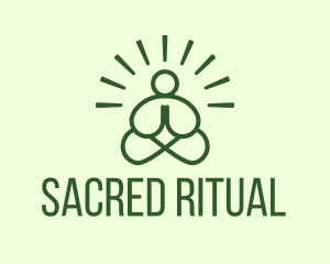 Yoga Meditation Ritual logo