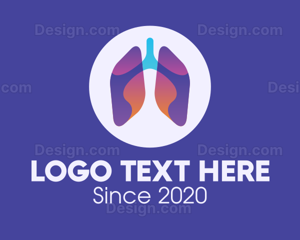 Gradient Respiratory Lungs Logo