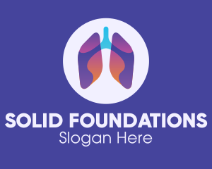 Gradient Respiratory Lungs Logo