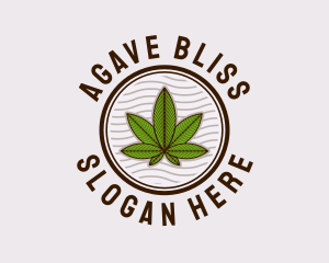 Medicinal Hemp Plant logo