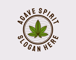 Medicinal Hemp Plant logo design