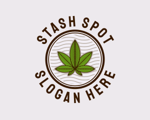 Medicinal Hemp Plant logo