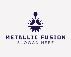 Metal CNC Machine logo design