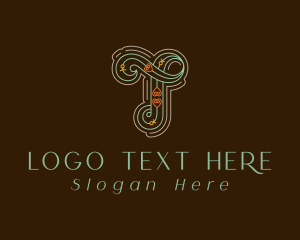 Elegant Heart Outline Logo