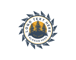 Forest Logger Sawmill logo