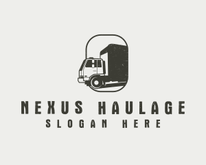 Freight Truck Logistics logo design