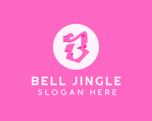 Pink Boutique Letter B logo design