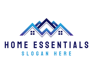 Roofing House Repair logo design