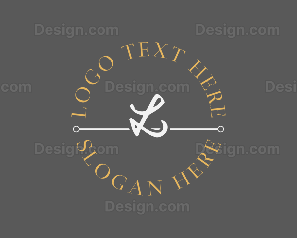 Elegant Fashion Boutique Studio Logo