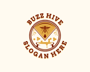 Honey Bee Honeycomb logo