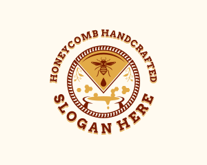 Honey Bee Honeycomb logo