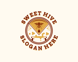 Honey Bee Honeycomb logo