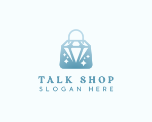 Jeweler Shopping Bag logo design