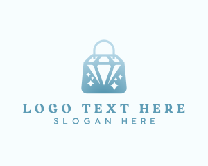Jewel - Jeweler Shopping Bag logo design