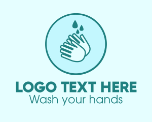 Clean - Clean Wash Hands logo design