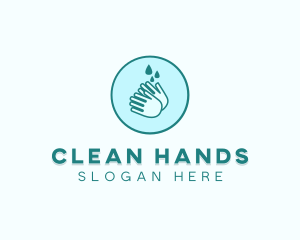 Clean Wash Hands logo