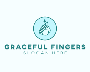 Clean Wash Hands logo design