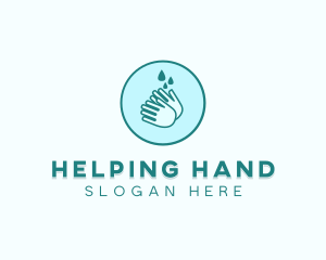 Clean Wash Hands logo design