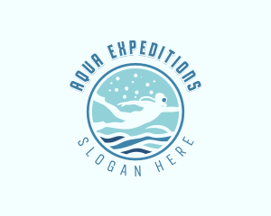 Scuba Diving Swimming logo