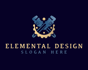 Wrench Tool Repair logo design