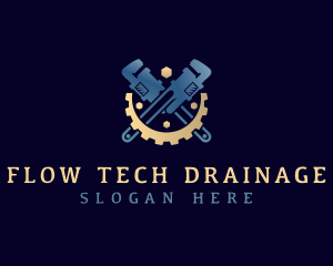 Wrench Tool Repair logo design