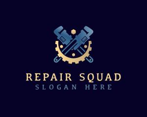 Wrench Tool Repair logo design