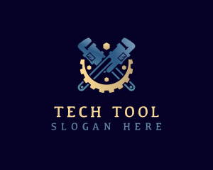 Wrench Tool Repair logo design