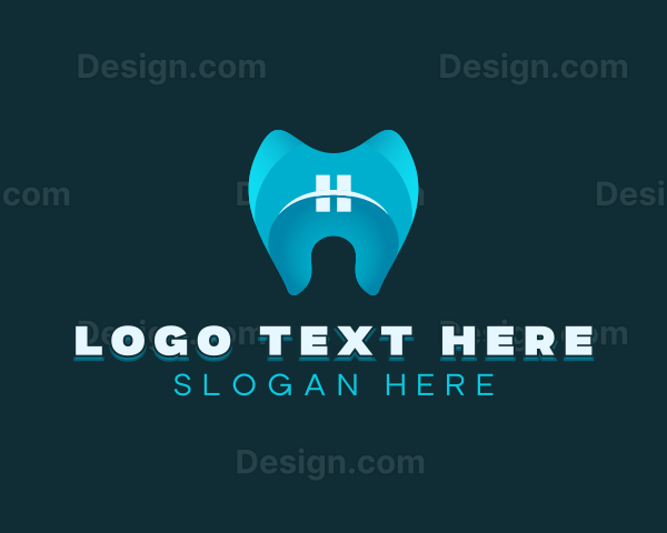 Dental braces Orthodontist Logo