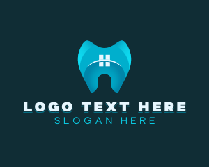 Dental braces Orthodontist logo