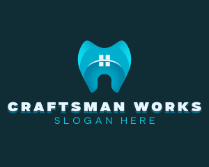 Dental braces Orthodontist Logo