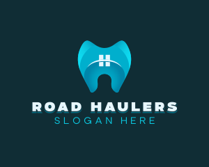 Dental braces Orthodontist Logo