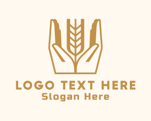 Wheat Farm Hand logo