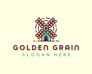 Wheat Flour Mill logo design