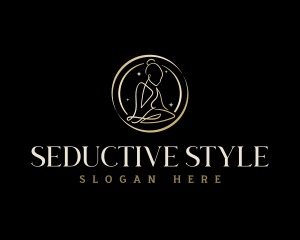 Sexy Woman Body logo