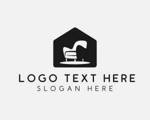 Chair Furniture Furnishing logo