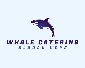 Orca Dolphin Whale logo