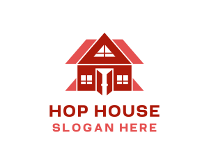 Red House Structure logo design